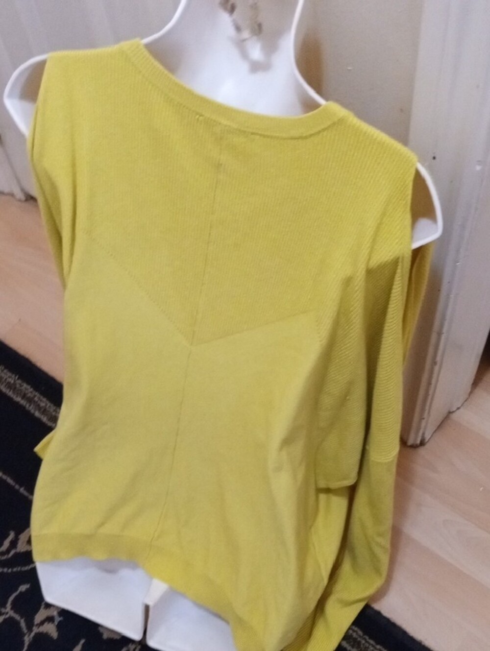 ASOS Yellow Ribbed Knit Top - Picture 5 of 6